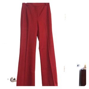 Burgundy Pants by Diane von Furstenberg